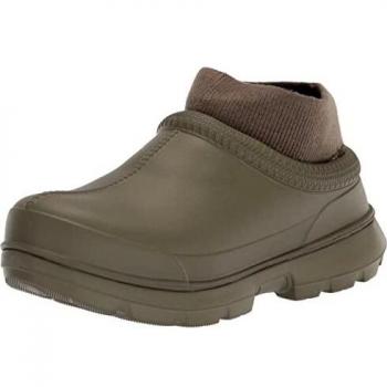 UGG Women's Tasman X Slip-On Flat Ankle Boots in Burnt Olive, Size 5