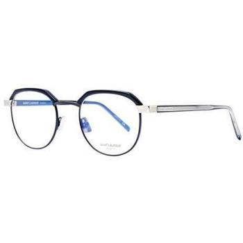 Saint Laurent Gafas anteojos SL 124 004 marco negro de metal con un tamaño de 50 mm par de unisex gafas