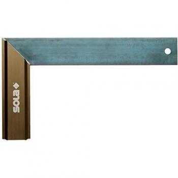 Sola SRG - Escuadra de carpintero de 250 x 145 mm