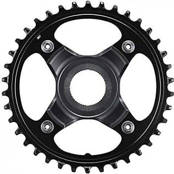 Plato Shimano STEPS 38D para E-Bike, Compatible con E8000 y M8050, 11 Velocidades