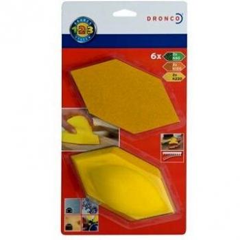 Dronco 6780220 Set de Fijadora Hexagonal, 150 Mm X 75 Mm