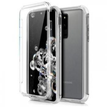 Funda Silicona 3D Transparente Completa (Frontal + Trasera) para Samsung Galaxy S20 Ultra 5G