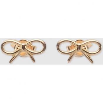 Pendientes El Corte Inglés Essential Lazo de oro