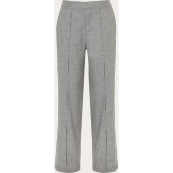 Rag & Bone Straight Wool Blend Pants in Grey