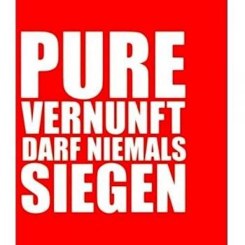 Pure Vernunft Darf Niemals Siegen