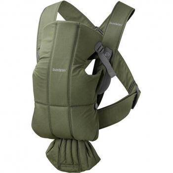 Mochila PortaBebé BabyBjörn Mini tejido Woven 2 posiciones