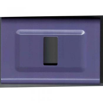 Placas ABS Serie Magic Elite Bticino Compatibles Color Viola - 4 Foros