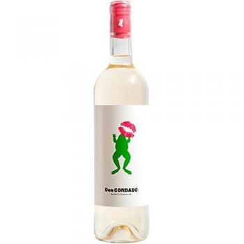 Vino Blanco Semidulce DON CONDADO - D.O. Condado de Huelva - Variedad Zalema 100% - 1 botella de 0,75 CL
