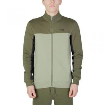 Fila Biedenkopf Men's Green Zip-Up Sweatshirt