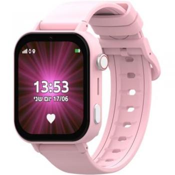 Reloj Inteligente Hola Watch X Plus Pink Android con correas intercambiables, protector de pantalla y GPS