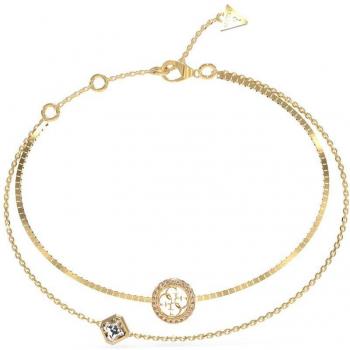 Pulsera Guess 4G Crush JUBB04160JWYGS de acero doble