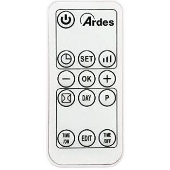Termoventilador Cerámico de Pared Ardes Pareto Flex 2000W IP22 con Temporizador y Control Remoto