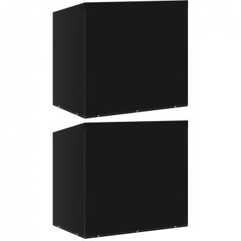 Funda banco balancín Día y Noche 2 uds 10 ojales cremalleras 255x145x170 cm