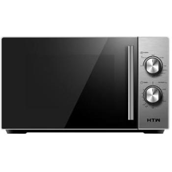 Microondas HTW MIC700CD8 Inox 700W 20L 5 Potencias Descongelación y Luz LED
