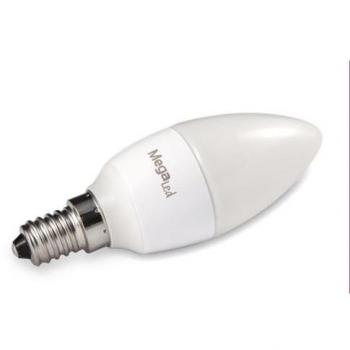Bombilla Led Vela Mate 4,5W Cal. E14 380 Lumens