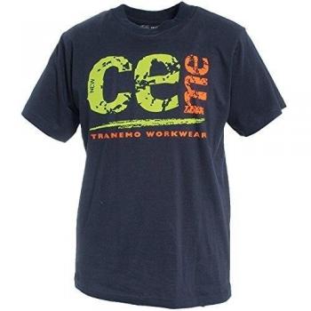 Tranemo 4870 - 11 - 03-l Tamaño Grande ce-me - Camiseta color azul marino