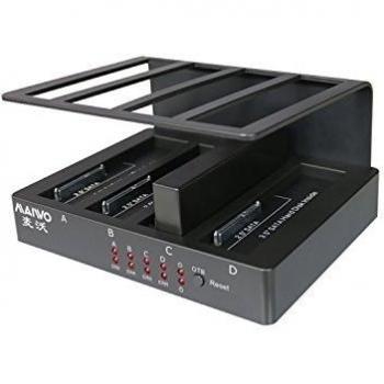 Maiwo 4Bay USB3.0 eSATA RAID HDD estación de acoplamiento para 2,5 pulgadas 3,5 pulgadas SATA HDD/SSD disco duro estación de acoplamiento K305 A
