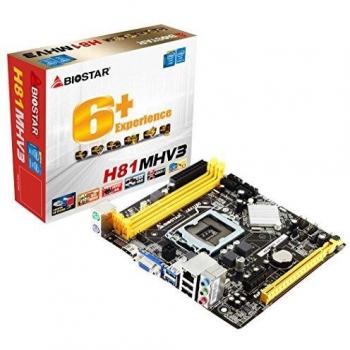 MB Biostar H81MHV3 (H81,S1150,mATX,DDR3,Intel,EuP)