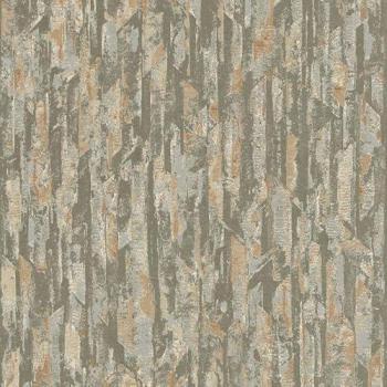 Papel Pintado Verde y Beige Phoenix con Reflejos Metálicos - DUTCH WALLCOVERINGS