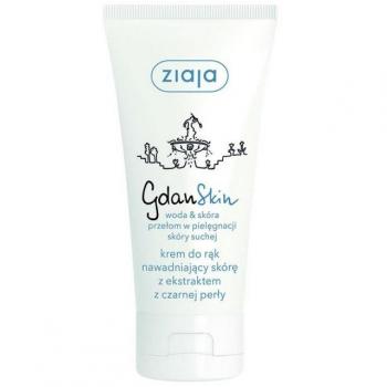Crema de Manos Hidratante Ziaja GdanSkin con Extracto de Perla, 50 ml