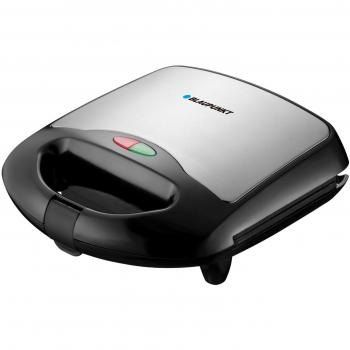 Sandwichera Blaupunkt SMS411 - 750W - Negro / Plateado - Fácil y Rápida de Usar