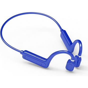 Auriculares de Conducción Ósea G1-1, Inalámbricos Bluetooth 5.0, Estéreo, Resistentes al Agua, con Micrófono para Deportes al Aire Libre