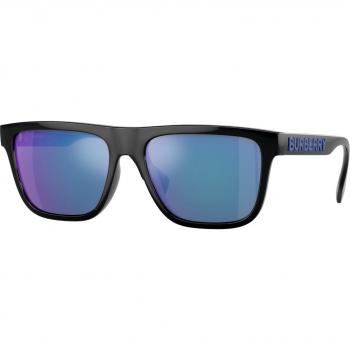 Burberry BE4402U 300155 Men's Square Black Sunglasses Size 56