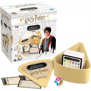Trivial Pursuit Bite Harry Potter White Wizarding World