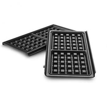 Gofrera DeLonghi DLSK155 con Placas Antiadherentes y Diseño Elegante