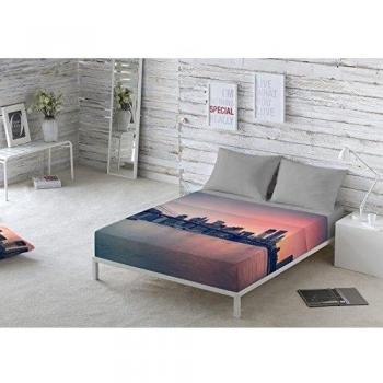 NATURALS Juego De Sábanas Brooklyn Bridge Multicolor Cama 135