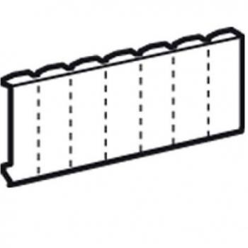 Legrand Cajas Modulares Din 001662 - Obturador Blanco 13 Mod