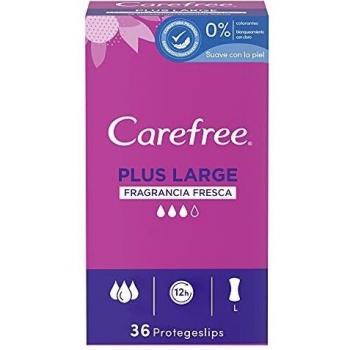 Salvaslip Protector Maxi Fresh Carefree 36 uds