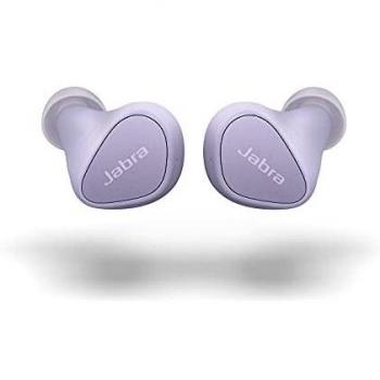 Jabra Elite 3 Auriculares Inalámbricos Bluetooth - Realmente Inalámbricos con aislamiento del ruido - 4 micrófonos - Graves intensos - Sonido a medida y modo mono - Lila
