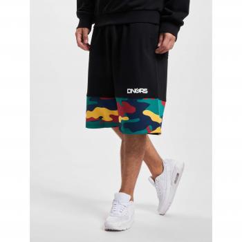 Dangerous DNGRS Men's Black/Camouflage HideMe Sweat Shorts