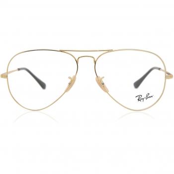 Ray-Ban RX6489 3153 Armazones para Hombre Negros, Lentes Recetadas Para Hombre Negros, Gafas Recetadas para Hombre Negras