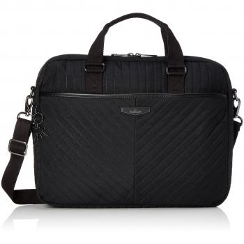 Kipling Kaitlyn Bolso para Ordenador, 40 cm, Bold Black
