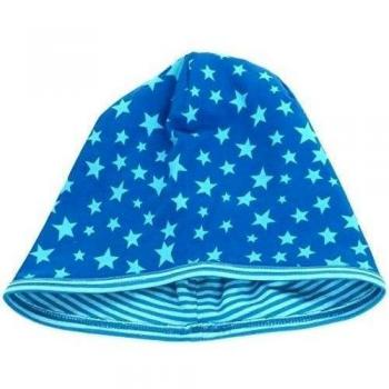 Elli Maravillas Stücke Baby Gorro reversible estrellas y rayas turquesa Talla:37