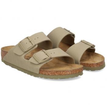 Birkenstock Arizona Birko-Flor Women's Sandals - Faded Khaki - UK5 EU38 Narrow