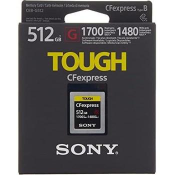 Sony CEB-G512 CFexpress Type B 512GB Memory Card