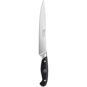Robert Welch Professional V 22cm Carving Knife - Engraved or Personalised, Crafted from German 1.4116 Stainless Steel, Suitable for Slicing Meat, Poultry and Fish