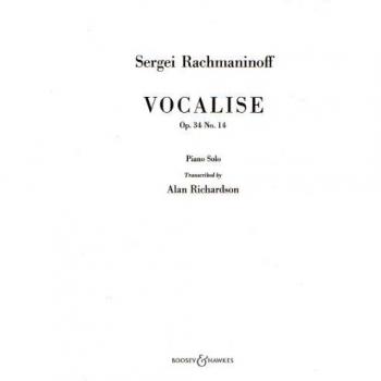 RACHMANINOV - Vocalise Op.34 nº 14 para Piano