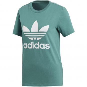 adidas Trefoil, Camiseta para Mujer, Verde