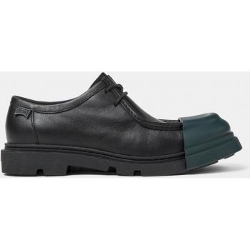 Camper - Zapatos de cordones de mujer Junction lisos de piel, color negro, talla 36