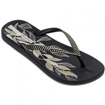 Ipanema Anat Nature IV, Sandalia Mujer, Negro Beige, 37 EU
