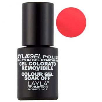 Layla Cosmetics Gel Polish Fluo Purple 10 ml