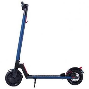 GOTRAX Patinete eléctrico Scooter - Negro & Azul - Potencia Motor: 250W - Autonomia: 20km