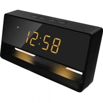 Technoline Wt 495 - Despertador con Led, color negro