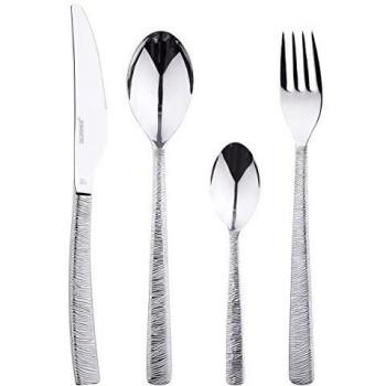 BERGNER SET 24 CUBIERTOS ACERO INOXIDABLE LYON, Cromado