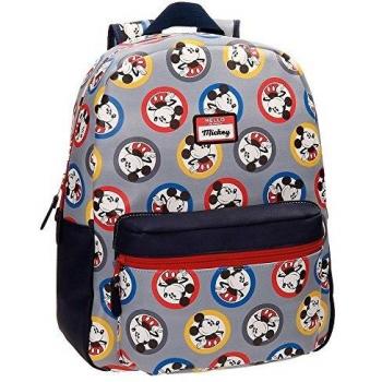 Disney Mickey Circles Mochila Multicolor 32x42x12 cms Piel Sintética 19.2L