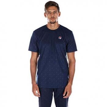 Fila Black Iris Men's Stylish T-Shirt - Blue - Size XL
